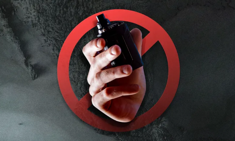 Vapeadores prohibidos Usuarios quedan exentos de sanción