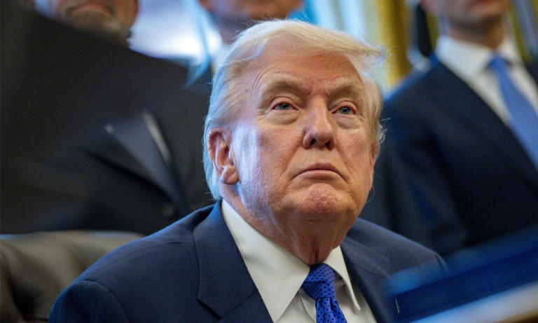 Conmemoración polémica Trump exalta guerra México-EU