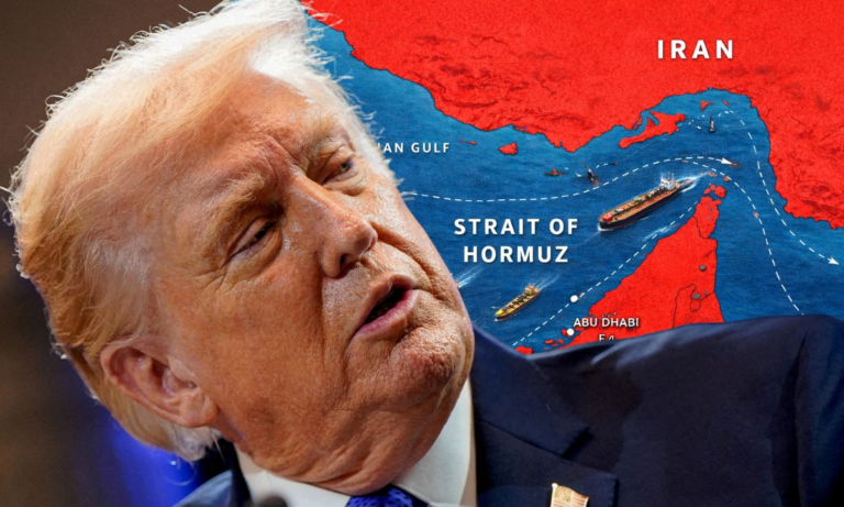 Reta a aliados Trump exige tomar estrecho de Ormuz