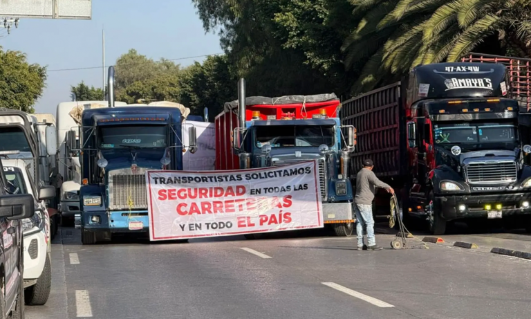 Va megabloqueo Transportistas mantienen paro y rechazan postura federal