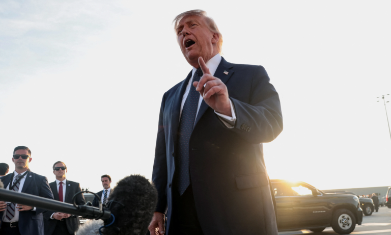 Crítica a México Trump dice que Sheinbaum tiene miedo