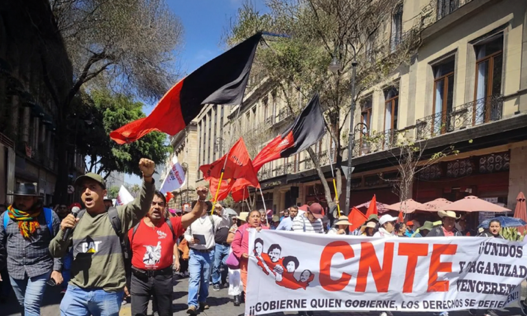 CNTE Desafía Mantendrá paro y nuevas protestas